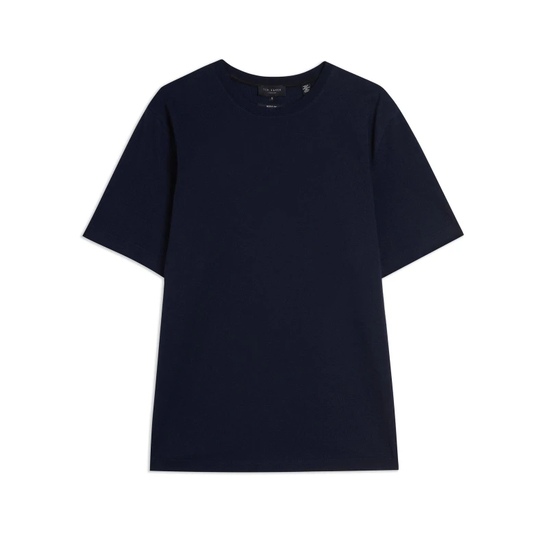 Image of Ted Baker Tywinn Plain T-Shirt - Blue Blue XL