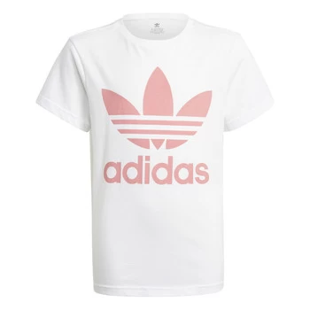 Image of adidas HOULILA boys's Childrens T shirt in White - Sizes 13 / 14 years,9 / 10 years,12 / 13 ans,14 / 15 ans,15 / 16 ans