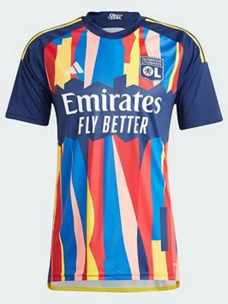 Image of adidas Olympique Lyon Third Shirt 2023 2024 Adults - Size S