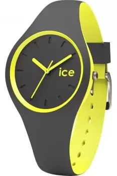 Image of Ladies Ice-Watch Duo Anthracite-Yellow Watch 001486