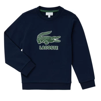 Image of Lacoste SJ1964-166 boys's Childrens sweatshirt in Blue - Sizes 2 years,4 years,6 years