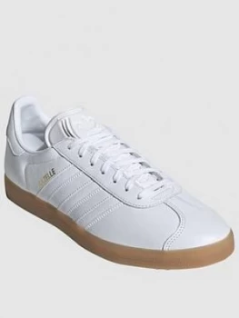 Image of Adidas Originals Gazelle - White/Gum
