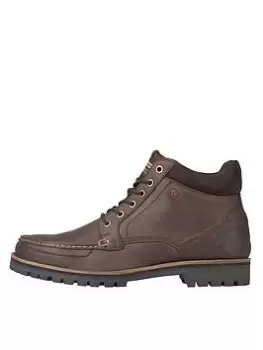 Image of Jack & Jones Brockwell Moc Boot Boots - Java - Brown, Size 40, Men