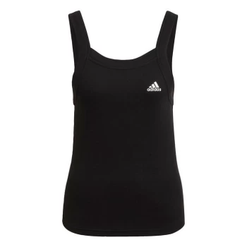 Image of adidas Essentials Yoga Rib Tank Top Womens - Black