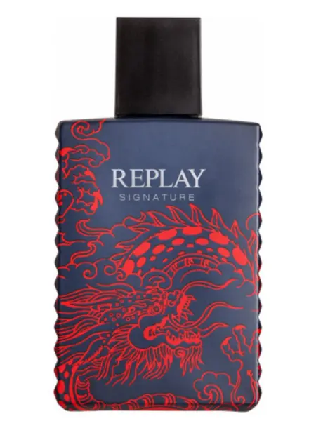 Image of Replay Signature Red Dragon Eau de Toilette For Him 50ml