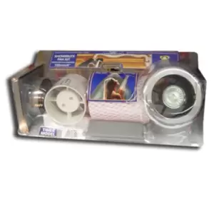 Image of Manrose 100mm Showerlite Fan Kit Timer - SLKTC