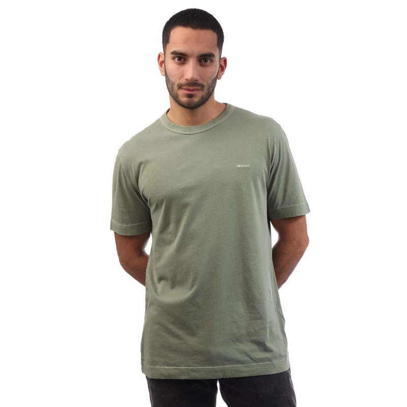 Image of Gant Sunfaded T-Shirt Green male L