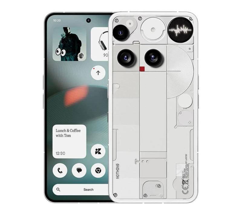 Image of Nothing Nothing Phone (3) 16.9cm (6.67") Dual SIM Android 15 5G 12 GB 256GB 5150 mAh White A10000023