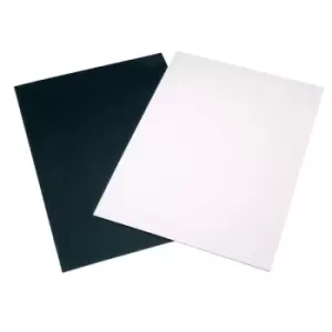 Image of Daler Rowney Mount Board A1 Black/Hi White (Pack of 20)