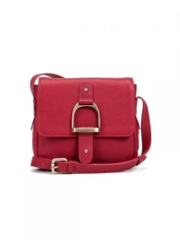 Image of Village England Mini cranleigh cross body bag Red