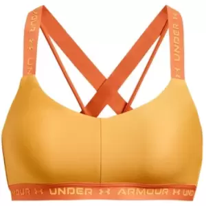 Image of Under Armour Armour Crossback Low Impact Sports Bra - Yellow