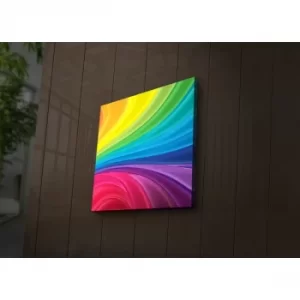 Image of 2828?ACT-28 Multicolor Decorative LED Lighted Canvas Painting
