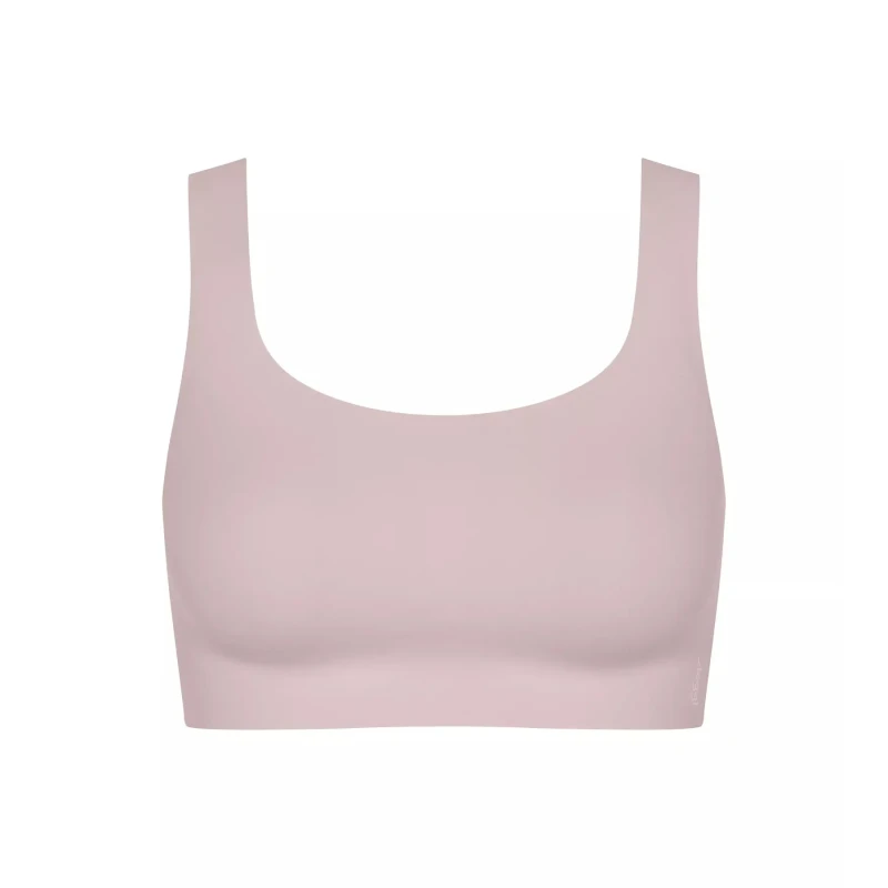 Image of Sloggi Womens ZERO Feel 2.0 Crop Top in Purple Size: 8 Purple Female 8