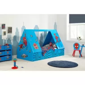 Image of Spider-man Single Tent Bed - Blue