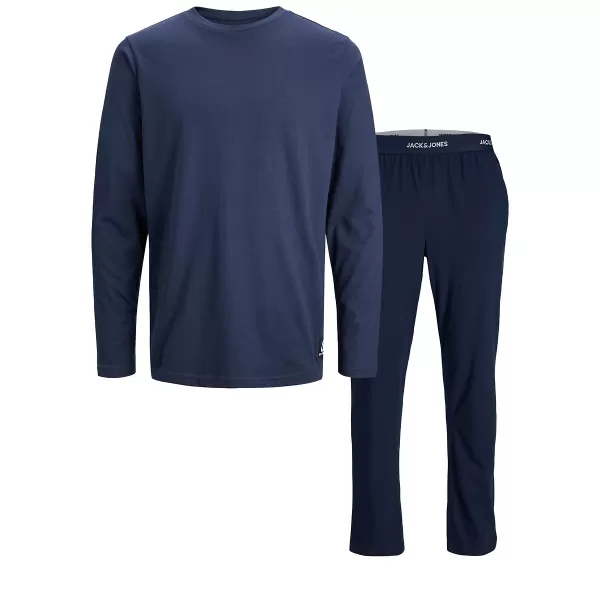 Image of Cotton Mix Pyjamas with Elasticated Waist