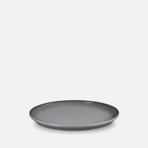 Image of Le Creuset Stoneware Coupe Side Plate - Flint