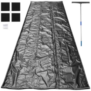 Image of Truck Containment Mat Vehicle Containment 8.5x20ft Garage Floor Mat For Snow Mud