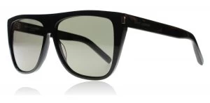 Image of Yves Saint Laurent SL1 Sunglasses Black SL1 59mm