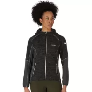 Image of Regatta Womens Walbury IV Full Zip Marl Knit Fleece Jacket 14 - Bust 38' (97cm)