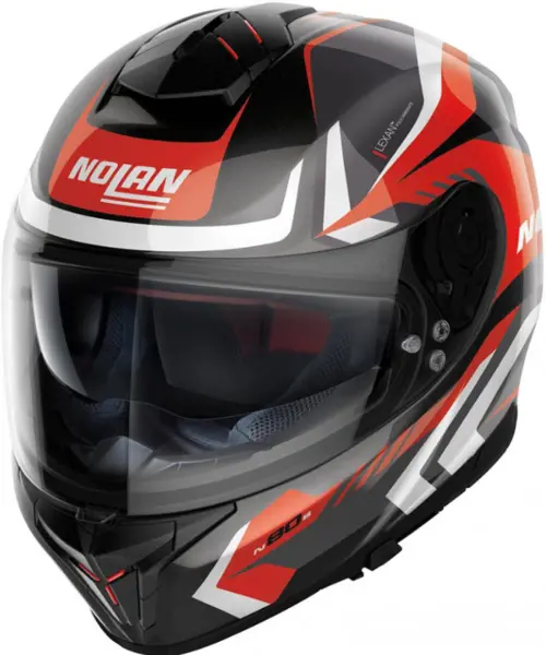 Image of Nolan N80-8 Rumble 59 Metal Black Full Face Helmet L