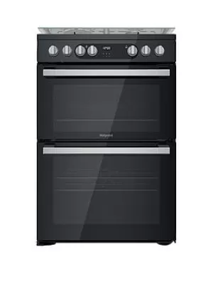 Image of Hotpoint HDM67G9C2CSB Dual Fuel Double Oven Cooker