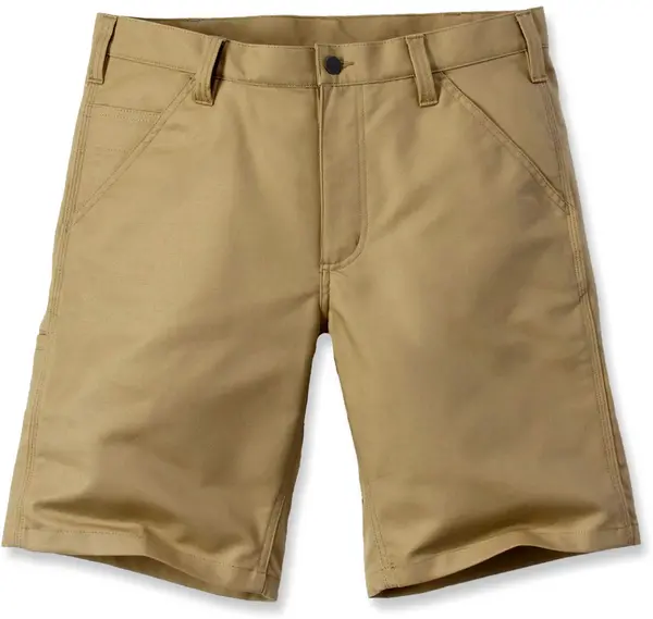 Image of Carhartt Rugged Stretch Canvas Shorts, beige, Size 40