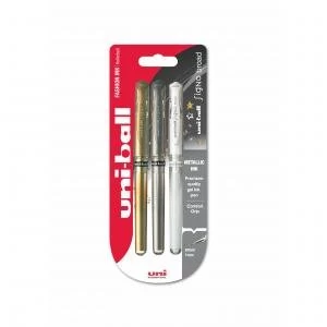 Image of Um-153 Signo Broad Mtllic Asrtd Pack of 3