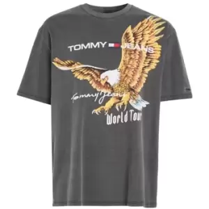 Image of Tommy Jeans Tjm Skt Vintage Eagle Tee - Grey