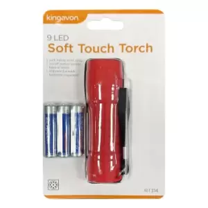 Image of Kingavon 9 LED Soft Touch Torch