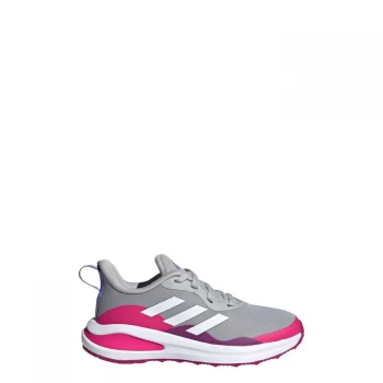 Image of adidas FortaRun Lace Running Shoes Kids - Grey Two / Cloud White / Shock