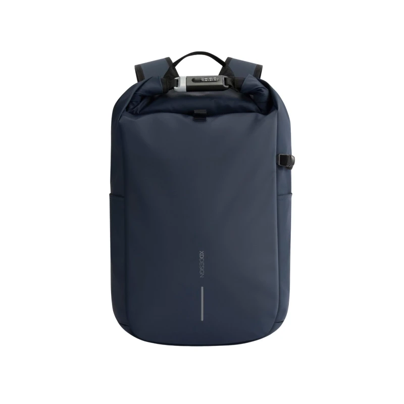 Image of XD Design Mens Urban Water Resistant Anti-Theft 26L Backpack in Navy Navy Male