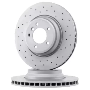Image of ZIMMERMANN Brake disc 150.3441.52 Brake rotor,Brake discs BMW,3 Touring (E91),3 Limousine (E90),3 Coupe (E92),X1 (E84),3 Cabrio (E93)