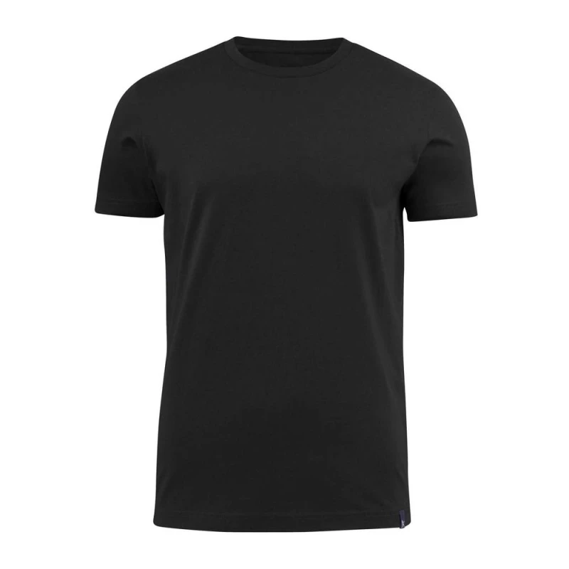 Image of James Harvest Mens American U T-Shirt in Black Size: Small Black Male S