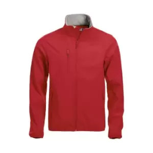 Image of Clique Mens Basic Soft Shell Jacket (L) (Red)