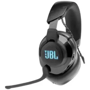 Image of JBL QUANTUM 610 BLK Gaming Over-ear headset Bluetooth (1075101) Black Microphone noise cancelling Microphone mute