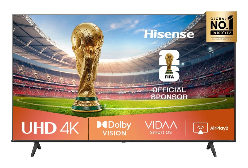 Image of Hisense 55A6Q TV 139.7cm (55") Smart 4K Ultra HD TV WiFi Black