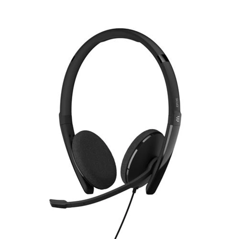 Image of EPOS ADAPT 160 Double Sided On-ear Stereo USB with Microphone Headset 1000915 Black
