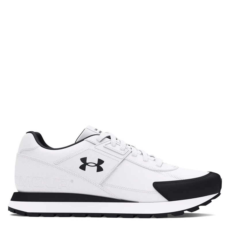 Image of Under Armour Mens Essential Engineered Mesh Cushioned Runners White male 7 (41)