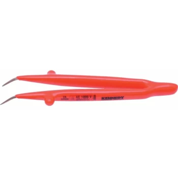 Image of Insulated Tweezers Bent 1 45MM - Kennedy-pro