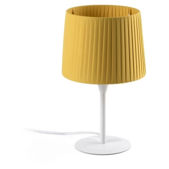 Image of Faro SAMBA - Table Lamp Round Tapered Yellow, E27