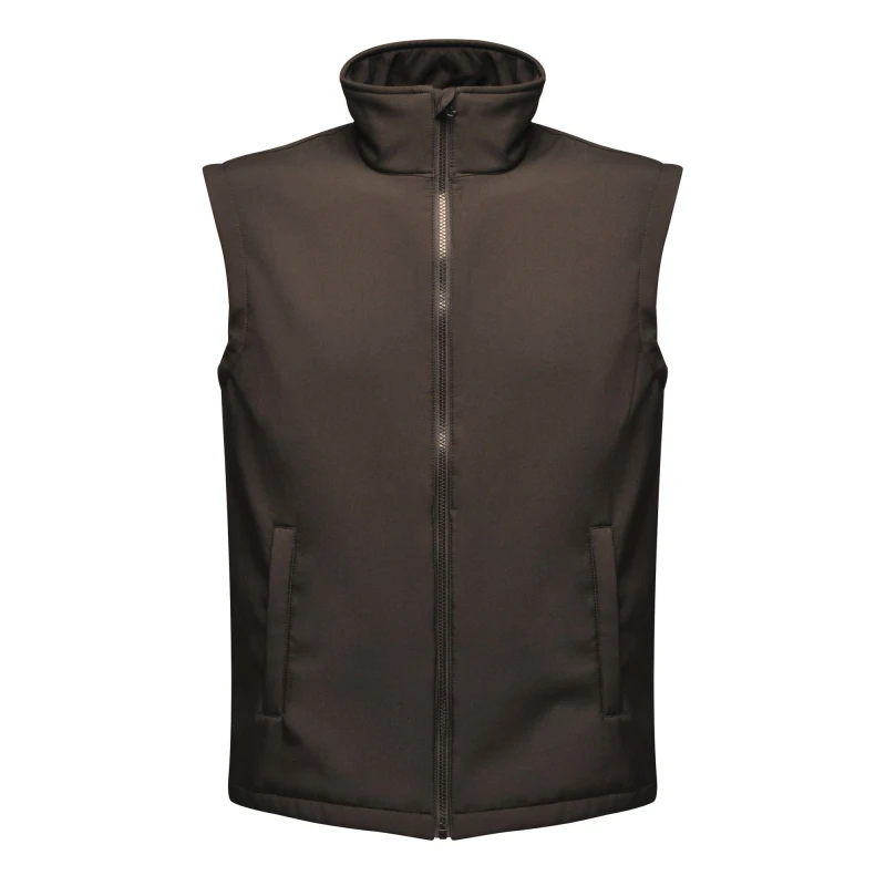 Image of Regatta Professional Mens Ablaze Soft Shell Bodywarmer in Black Size: Small Black Male S