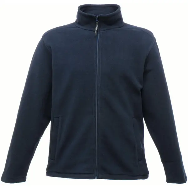 Image of Regatta Mens Micro Full Zip Lightweight Workwear Microfleece Jacket M - Chest 39-40' (99-101.5cm) Dark Navy TRF557-54B-M