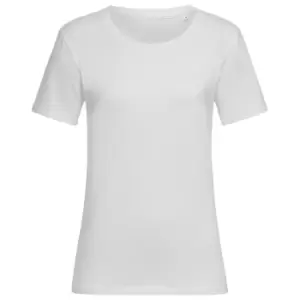 Image of Stedman Womens/Ladies Stars T-Shirt (M) (White)