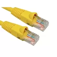 Image of OcUK Professional Cat6 RJ45 1m Network Cable - Yellow (B6-501Y)