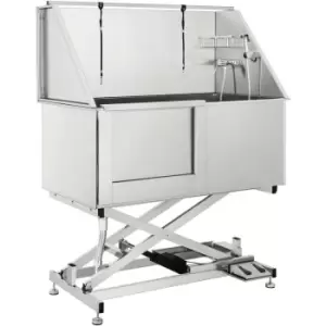 Image of 50'' Pet Grooming Bath Tub Electric Lift Shampoo Rack Sprayer Accessories Supply