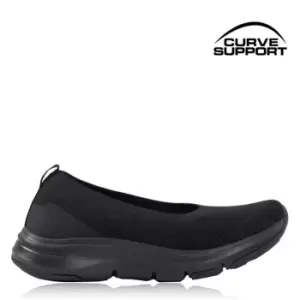 Image of Slazenger Curve Support Ballerinas Ladies - Black