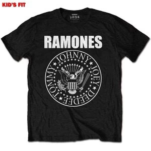 Image of Ramones - Presidential Seal Kids 12 - 13 Years T-Shirt - Black