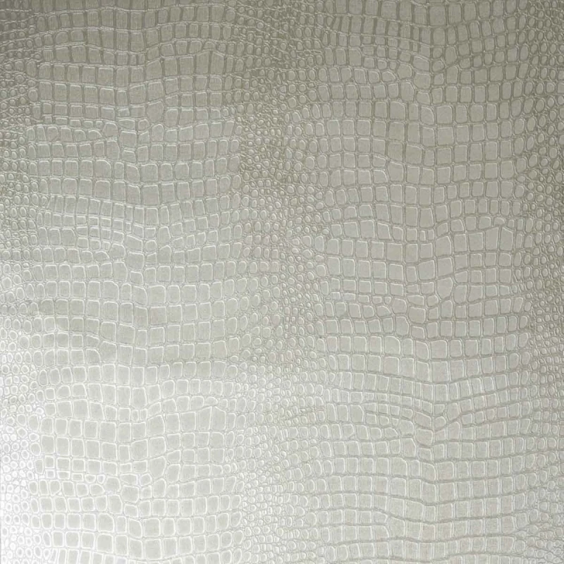 Image of Superfresco Easy Reptile Crocodile Print Gold Wallpaper