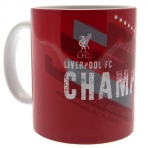 Image of Liverpool FC Champions Of Europe Mug