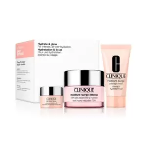Image of Clinique Intense Hydrate + Glow Skincare Gift Set - None
